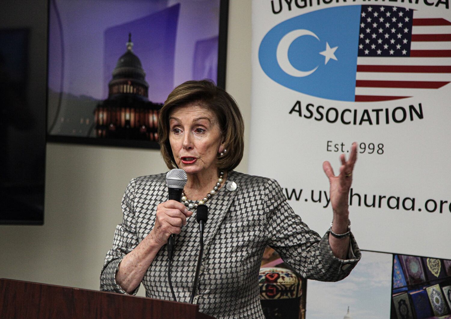 US lawmakers mark East Turkestan National Day with Uyghur community