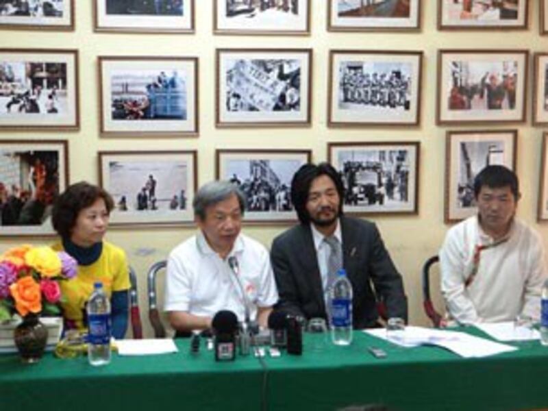 图片：张炎宪教授表示期待台藏之间增进交流。（丹珍摄）