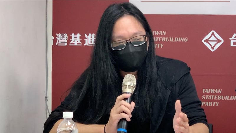 永社专案研究员彭至诚。(记者夏小华摄)