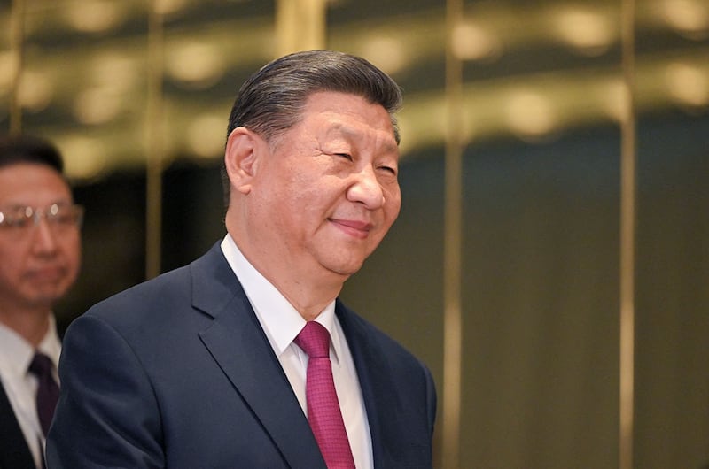 图为中国领导人习近平。有分析认为，近年在中国表现出的强烈仇富感与习近平重新强调共产主义意识形态有关。（法新社图片）