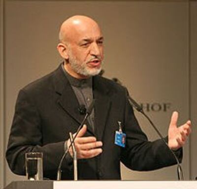 Tổng Thống Afghanistan, Hamid Karzai (photo courtesy Wikipedia)