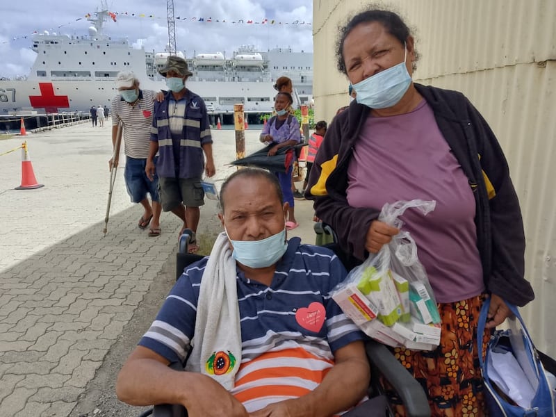 Soft power ‘win’ for Beijing as Chinese medical ship treats 5,400 for free in PNG