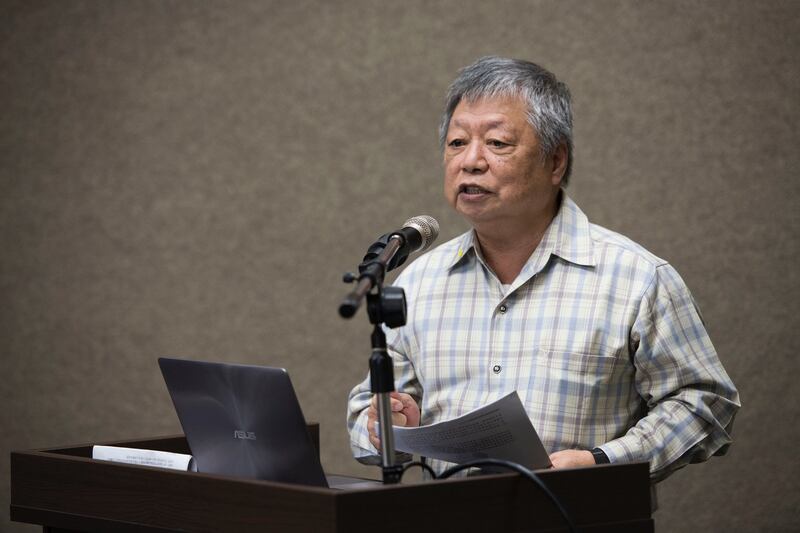 曾是政治受难者吕昱。（黄谦贤提供）