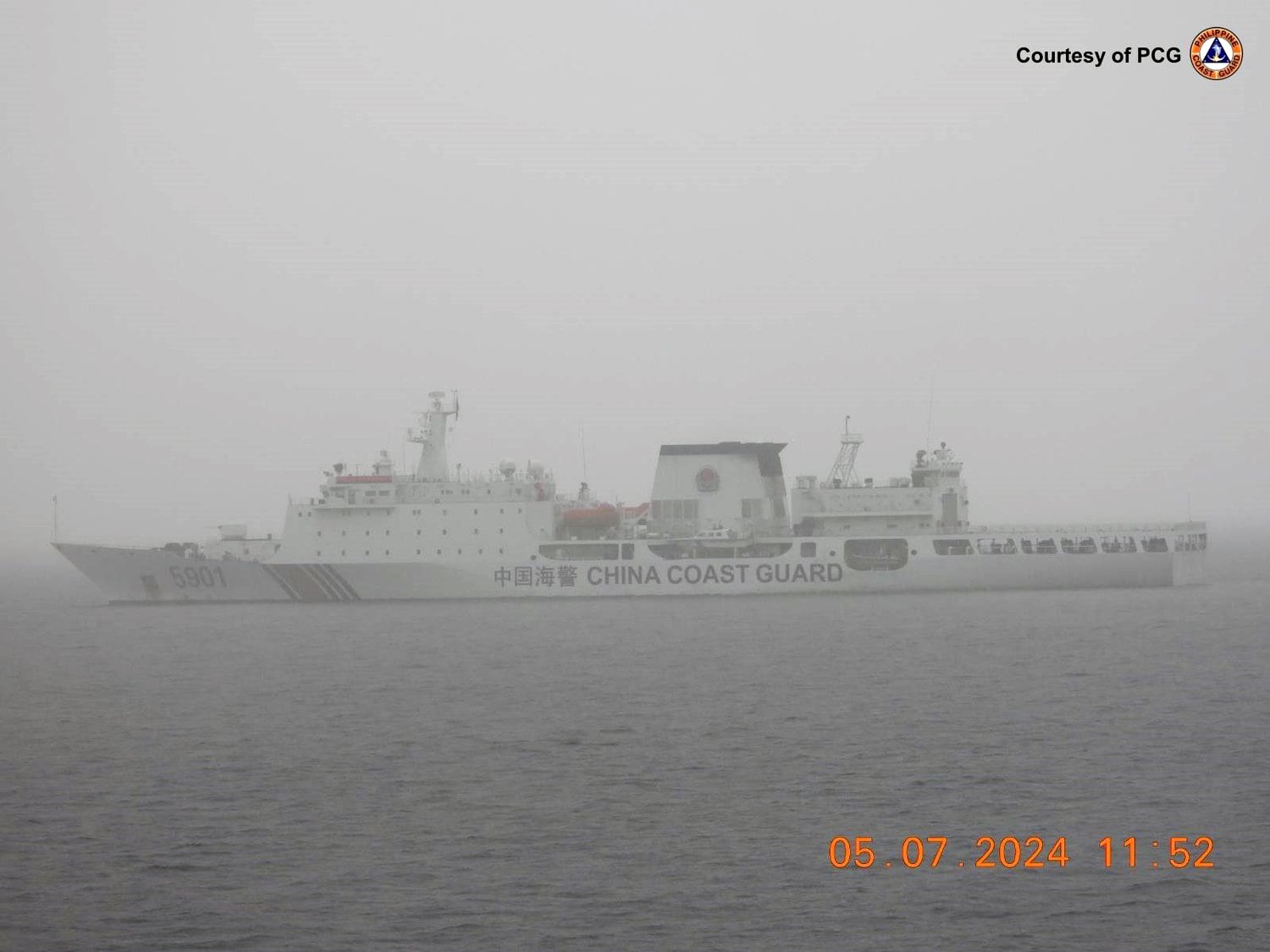 Philippines says China’s ‘monster’ ship on a mission to intimidate