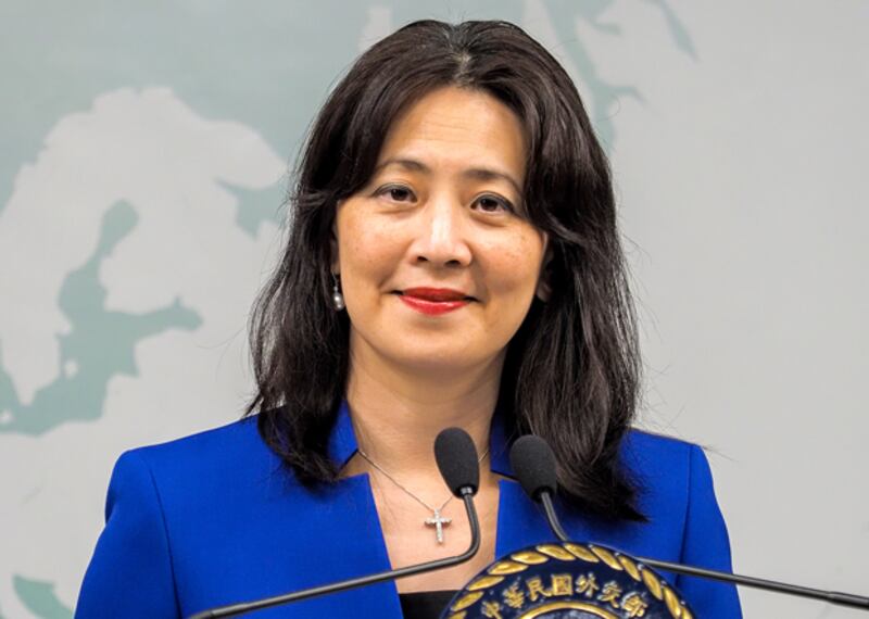 2020年7月3日,外交部發言人歐江安:考慮到台美關係升級成「全球合作夥伴」,決定重啟關島辦事處。(鍾廣政 攝)