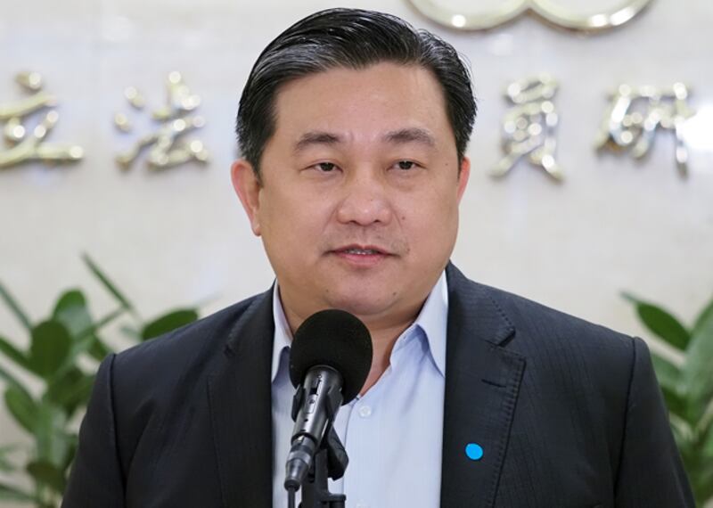 2020年8月21日，民進黨立委王定宇：台灣預警機升級後，可以協助導引中程飛彈攻擊指定目標。（鍾廣政 攝）