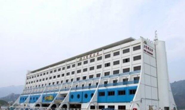 한국 통일부가 지난 2019년 10월 29일 언론에 공개한 금강산관광지구의 남측 시설 사진.