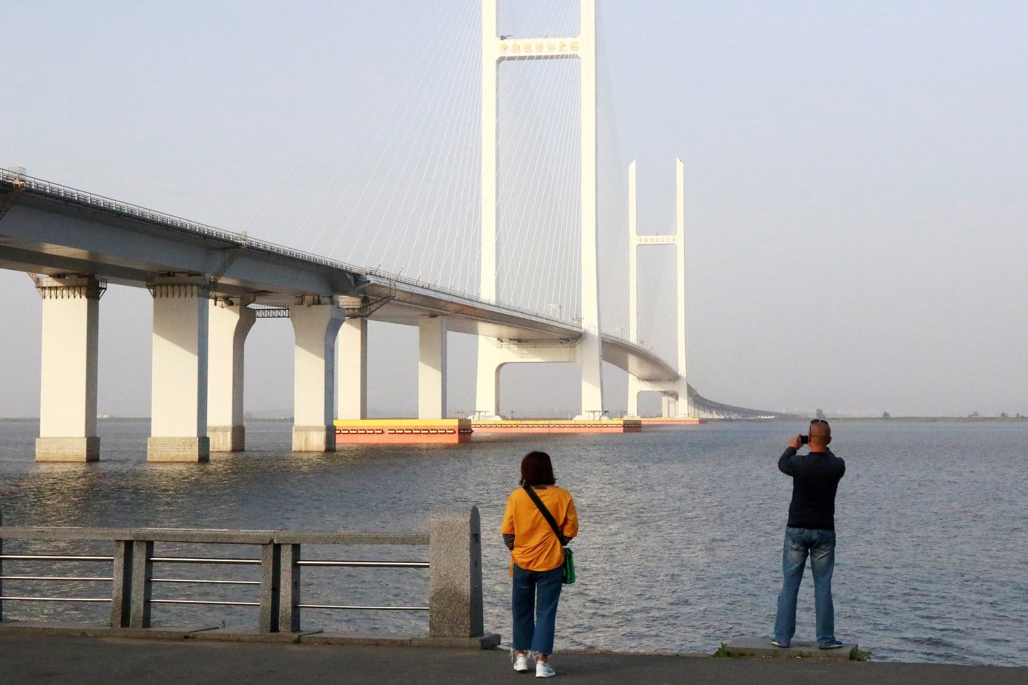 New bridge between North Korea and China could open soon – 12 years after completion