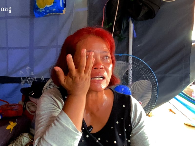 ជំរំជនភៀសខ្លួនស្ថិតក្នុងវត្ដបន្សាយចារាមកណ្ដោល រងការខូចខាតដោយទឹកភ្លៀង