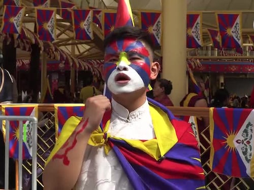 རྒྱ་ནག་གཞུང་གིས་བོད་ནང་འཛིན་པའི་སྲིད་བྱུས་ལ་ངོ་རྒོལ་ཡོད་ཅེས་གསུངས་པ།