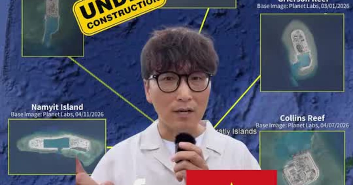 Satellite pics reveal Vietnamese construction boom in disputed Spratly chain
