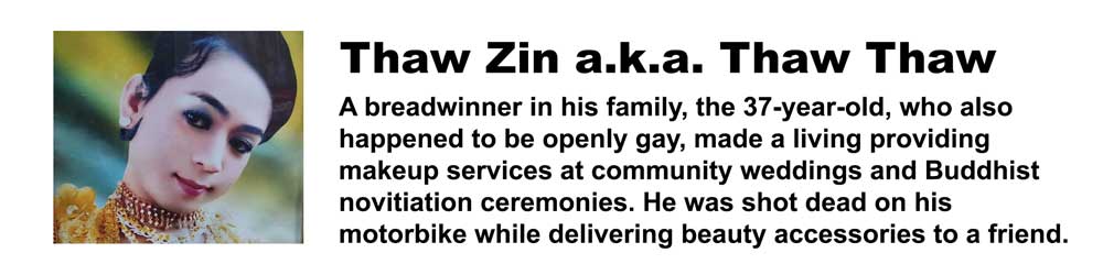 Thaw Zin a.k.a. Thaw Thaw